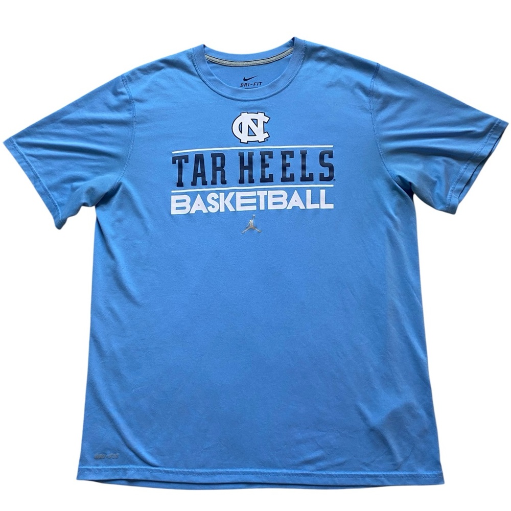 Men’s Nike Dri-Fit Jumpman North Carolina Tarheels Blue Tee